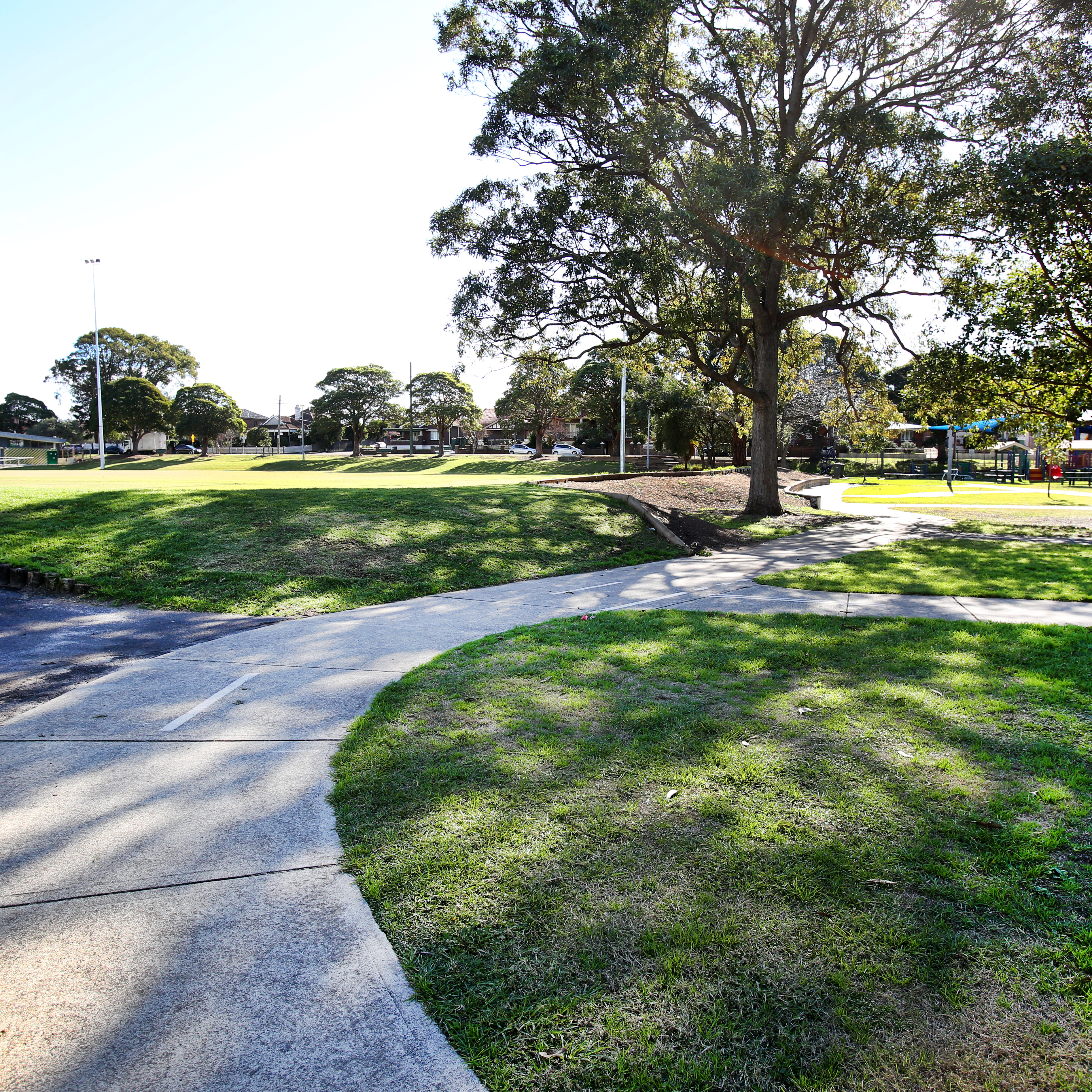 Centenary Park bike path